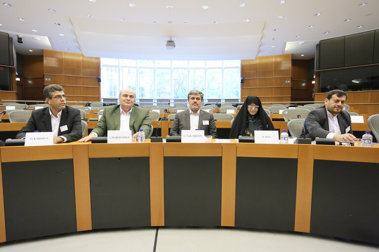 Nuotrauka 25: EU delegation for relations with Iran meet with Iranian Delegation at the EP in Brussels
