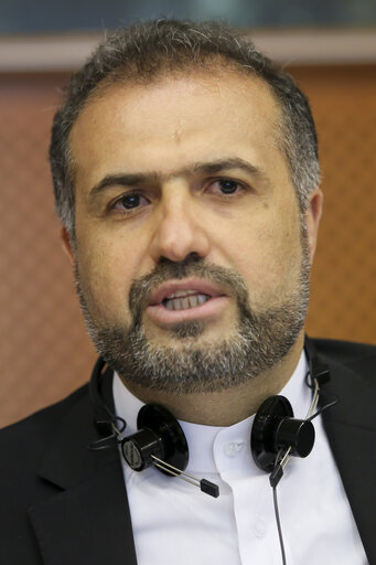 Nuotrauka 10: EU delegation for relations with Iran meet with Iranian Delegation at the EP in Brussels