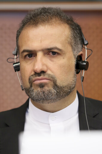 Nuotrauka 19: EU delegation for relations with Iran meet with Iranian Delegation at the EP in Brussels