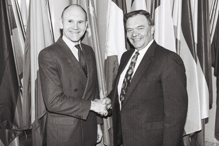 Снимка 2: MEP Christopher PROUT at the European Parliament in Strasbourg