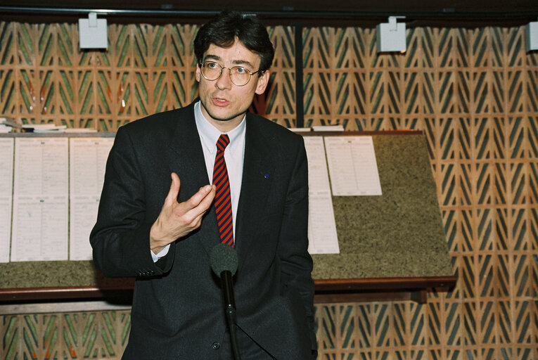 Plenary session in Strasbourg