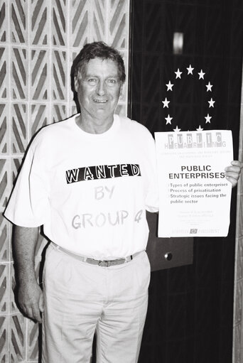 Zdjęcie 3: MEP Anthony Joseph WILSON at the European Parliament in Strasbourg