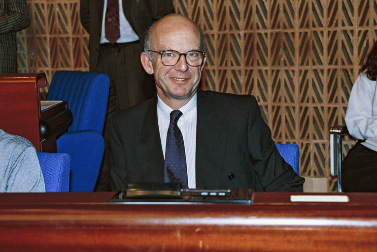 Plenary session in Strasbourg