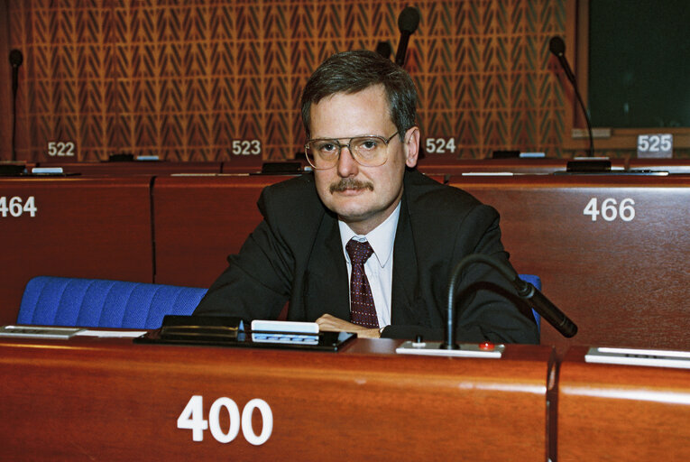 Plenary session in Strasbourg