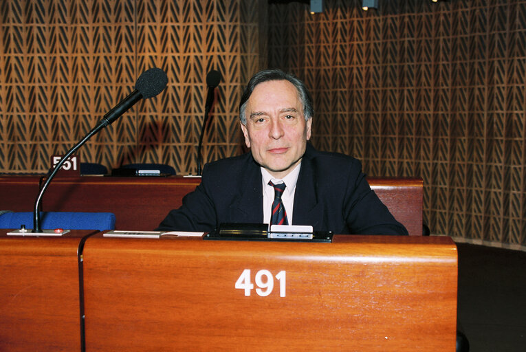 Plenary session in Strasbourg