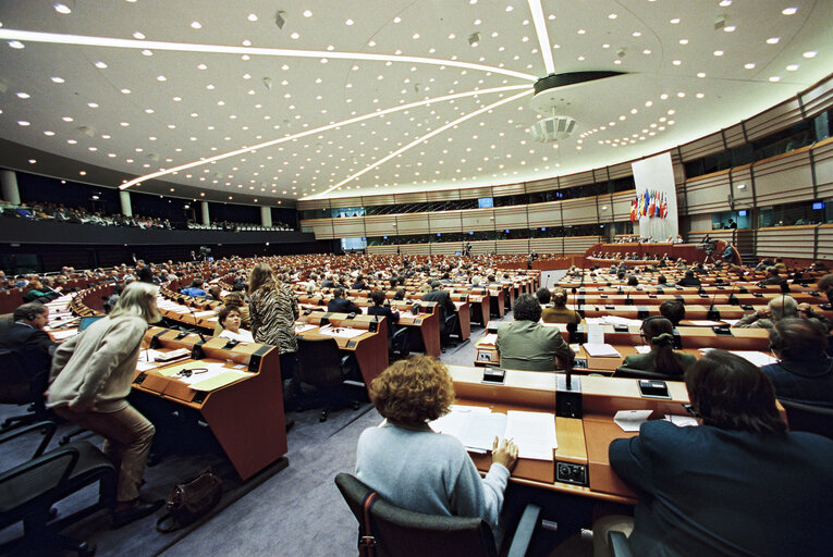 Fotografi 38: Plenary session in Brussels