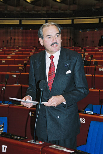 Fotografie 5: Plenary session in Strasbourg - Presentation of the annual report of the European Court of Auditors