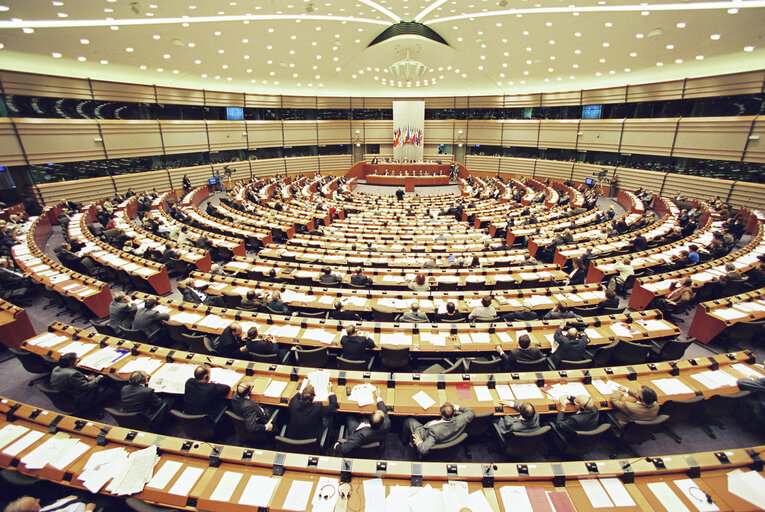 Fotografi 36: Plenary session in Brussels