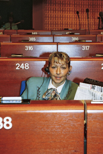 Plenary session in Strasbourg