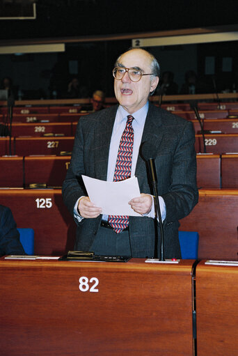 Fotografie 7: Plenary session in Strasbourg - Presentation of the annual report of the European Court of Auditors