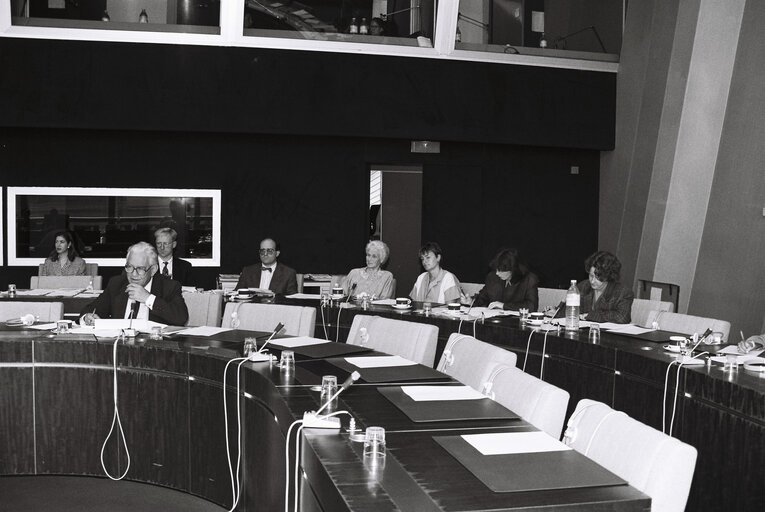 Meeting in Strasbourg in September 1992