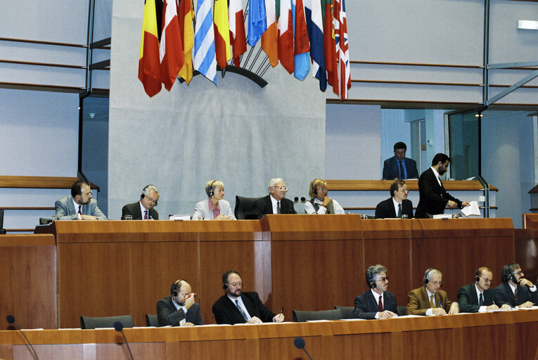 Fotografi 33: Plenary session in Brussels