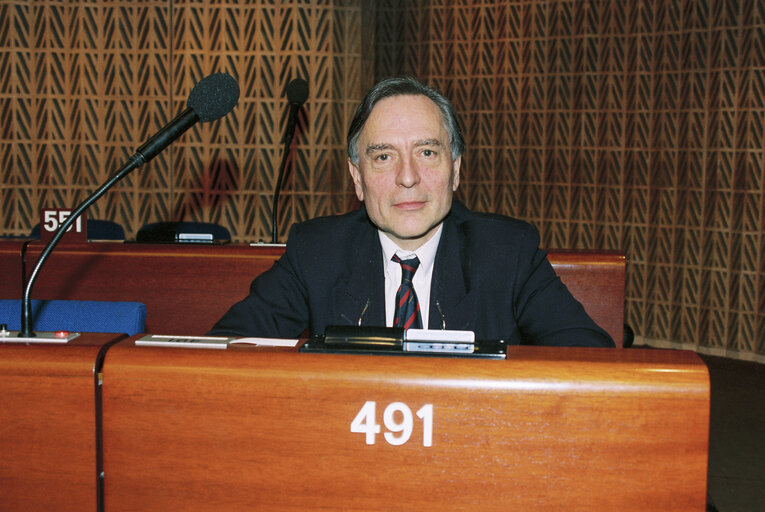 Plenary session in Strasbourg