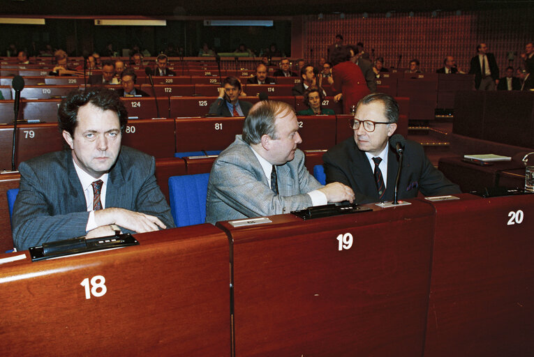 Plenary session in Strasbourg - Presentation of the Danish Presidency programme