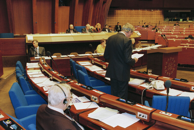 Fotografie 8: Plenary session in Strasbourg - Presentation of the annual report of the European Court of Auditors