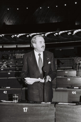 Fotografie 13: Plenary session in Strasbourg - Presentation of the annual report of the European Court of Auditors