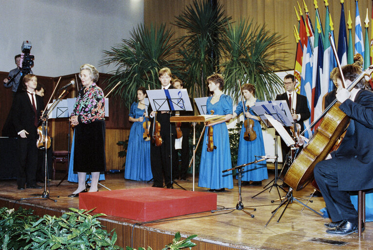 Φωτογραφία 12: Concert in presence of Egon Klespch -EP President and Baroness ELLES