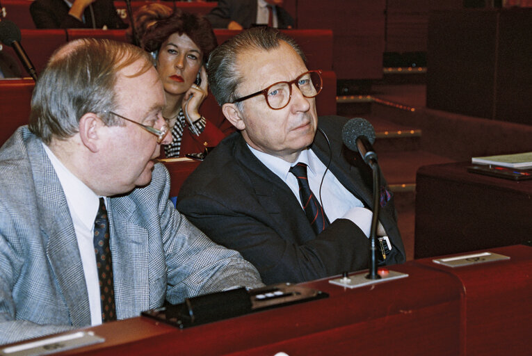 Plenary session in Strasbourg