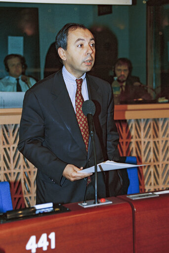 Plenary session in Strasbourg