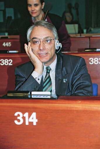 Plenary session in Strasbourg