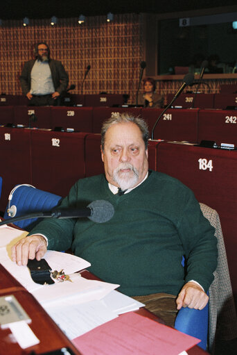 Plenary session in Strasbourg