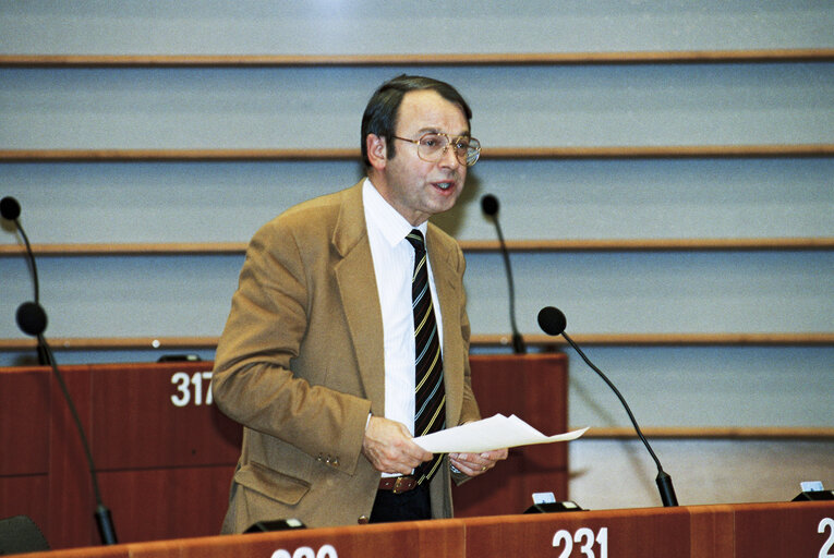 Plenary session in Brussels