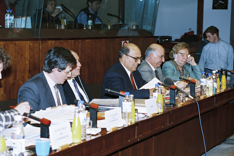 Fotografie 7: Committee on Foreign Affairs and Security - Exchange of views with a delegation of the Palestinian Authority