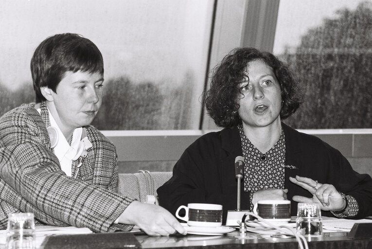 Meeting in Strasbourg in September 1992