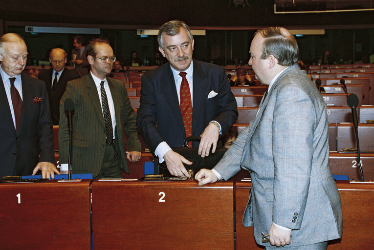 Fotografie 20: Plenary session in Strasbourg - Presentation of the Danish Presidency programme