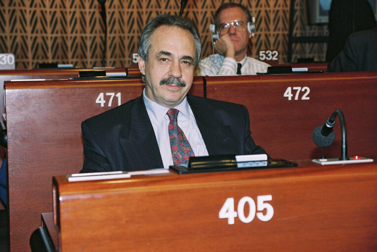 Plenary session in Strasbourg