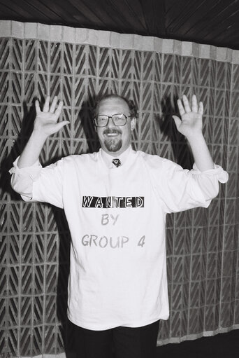 Fotografia 6: MEP David BOWE at the European Parliament in Strasbourg