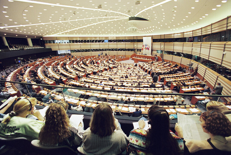 Fotografi 7: Plenary session in Brussels