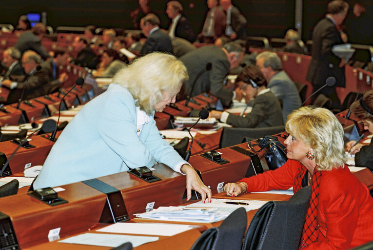 Fotografi 9: Plenary session in Brussels