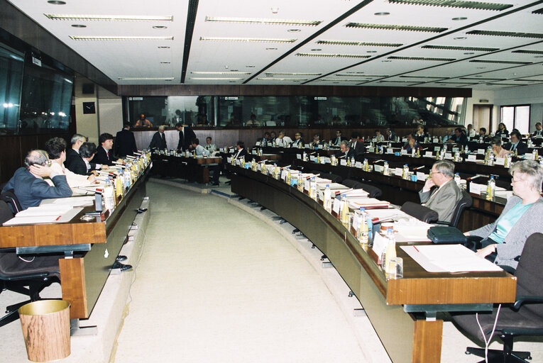 Meeting of the Committee on Economic and Monetary Affairs and Industrial Policy in September 1992