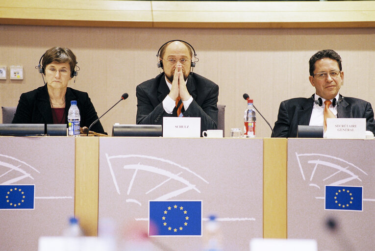 Meeting in the European Parliament