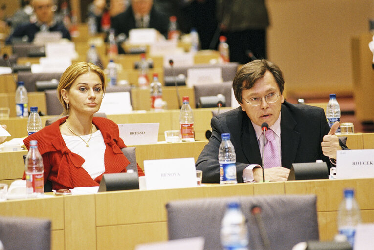 Fotografija 6: Meeting in the European Parliament