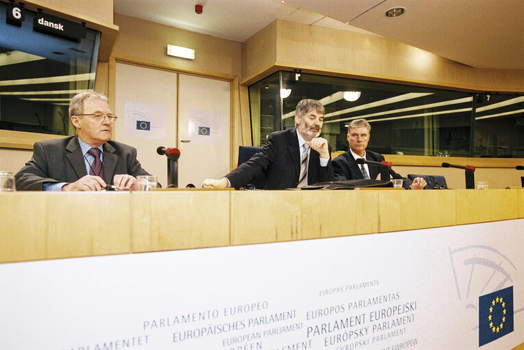 Foto 5: Press conference on mineworkers in Colombia