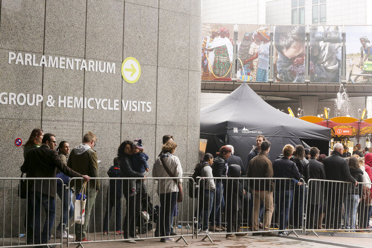 Photo 21 : Open day 2015 at the EP in Brussels