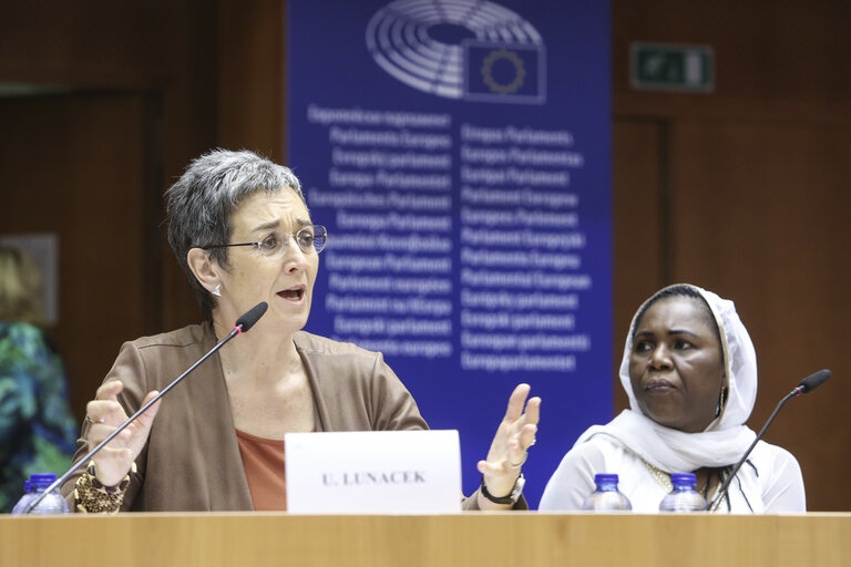 Zdjęcie 4: Open Doors Day 2015 - Opening Ceremony. European Parliament Vice-President introduces two Sahkarov Prize Laureates