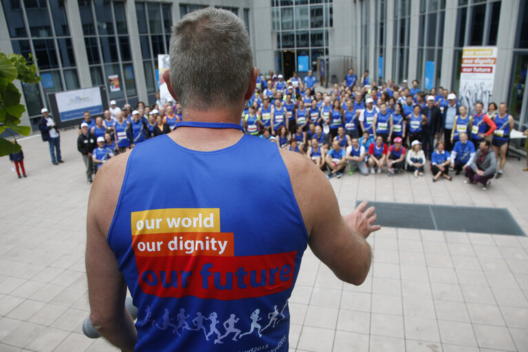 European institutions staff members in the 20km of Brussels