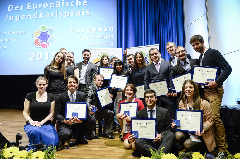 Fotografia 41: European Charlemagne Youth Prize 2015. Award ceremony in Aachen