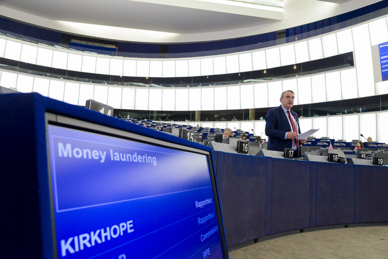 Fotografia 12: Plenary session week 21 2015 in Strasbourg - Joint debate - Money laundering