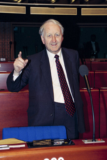 Zdjęcie 3: Portrait of Thomas MEGAHY at the EP in Strasbourg