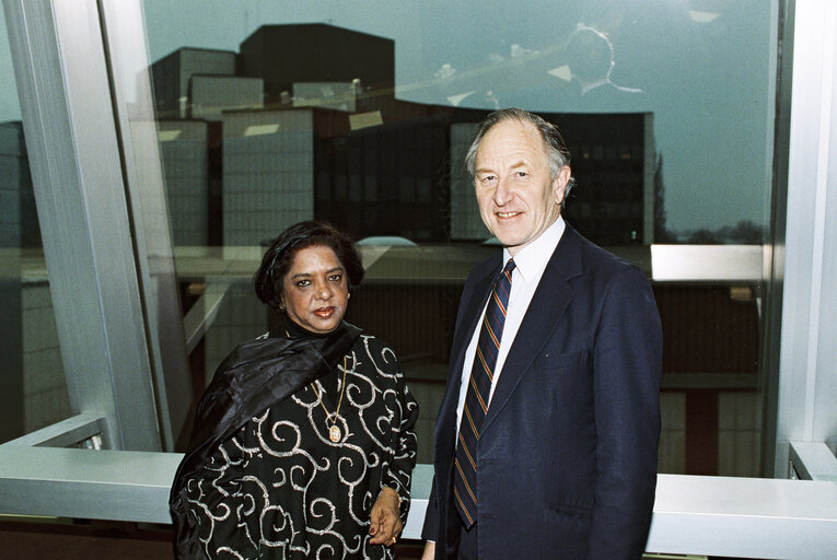 Meeting presided by MEP Christopher M. JACKSON in Strasbourg