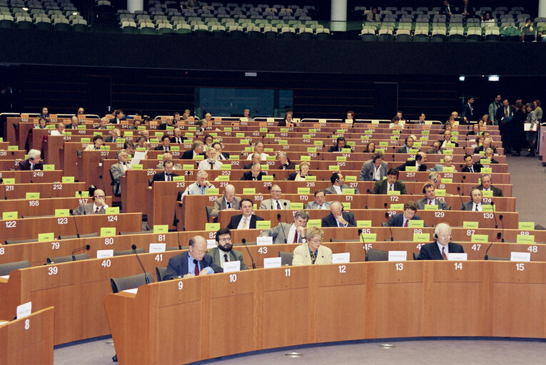 Nuotrauka 6: Conference on Local Authorities at the EP in Brussels in april 1994.