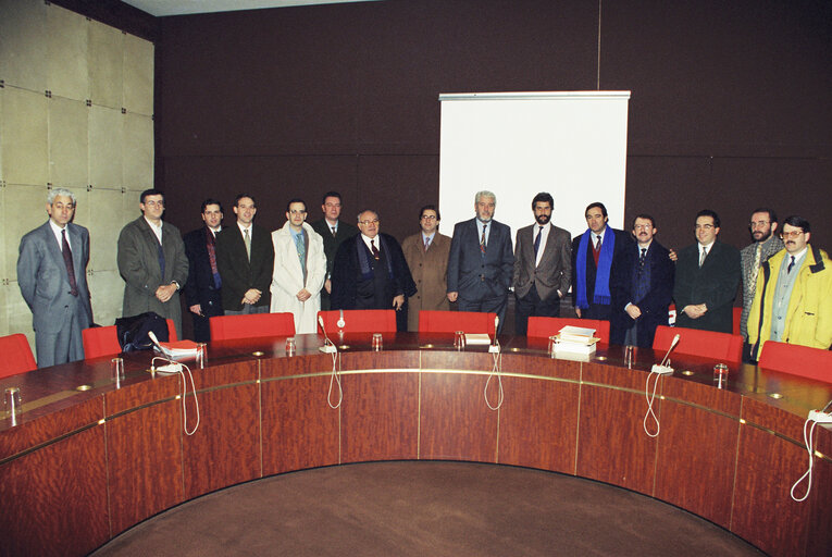 Foto 10: Meeting with visitors from Spain in Strasbourg