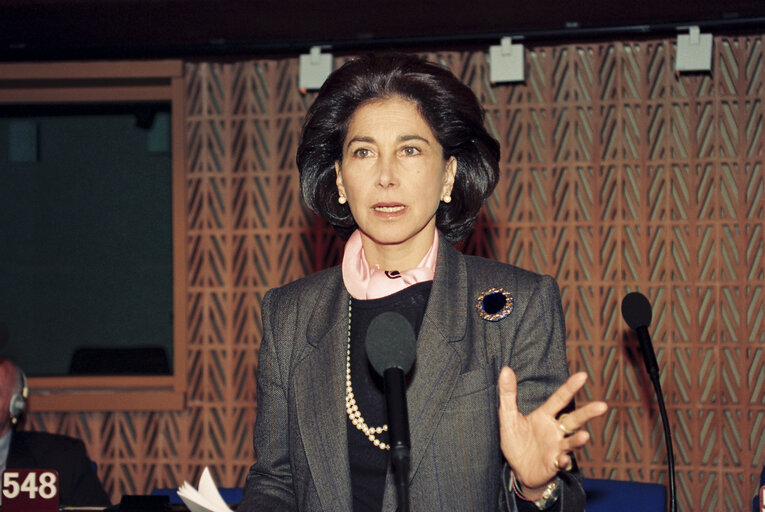 Portrait of Patricia RAWLINGS at the EP in Strasbourg