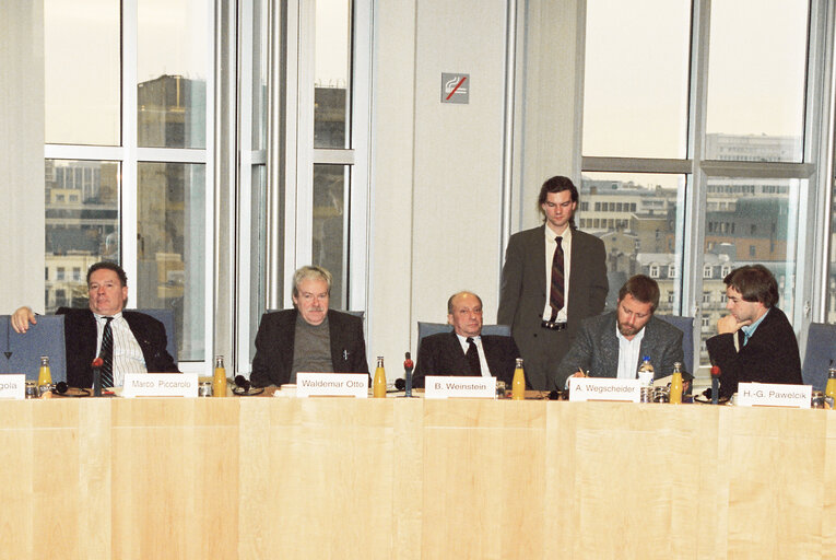 Fotografia 4: Meeting at the European Parliament in Brussels