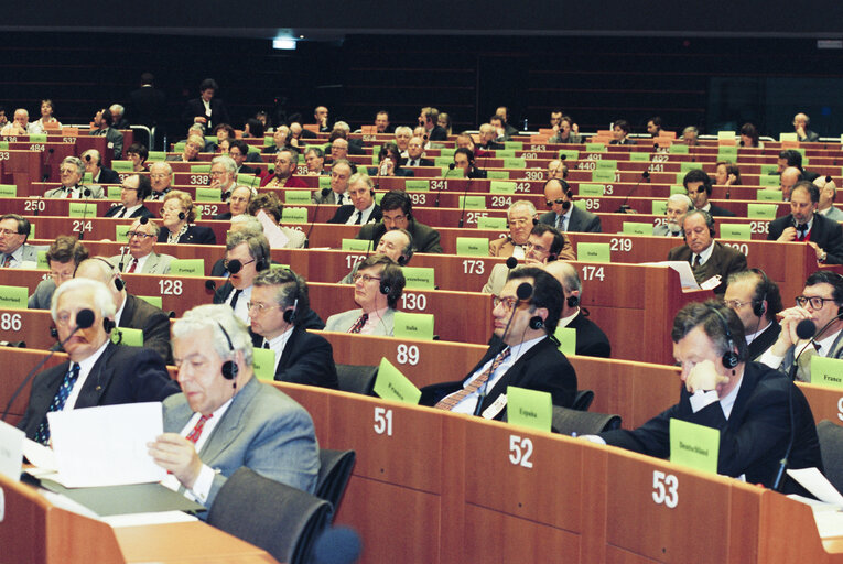 Nuotrauka 16: Conference on Local Authorities at the EP in Brussels in april 1994.