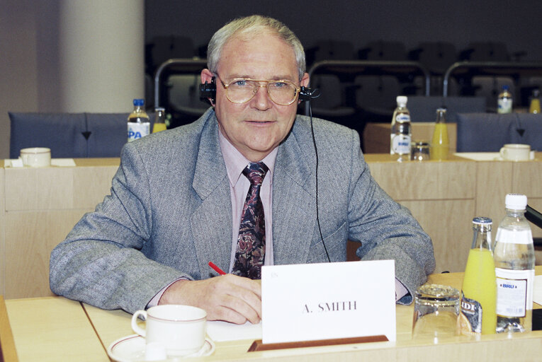 Meeting at the EP in Brussels